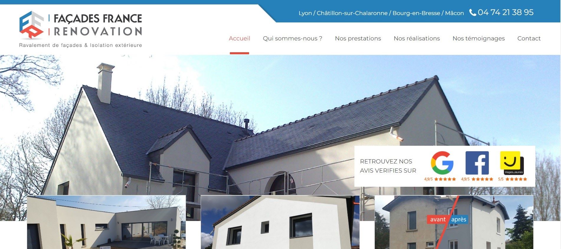  Facades France Rénovation - Entreprise d’Isolation de Bourg-en-Bresse