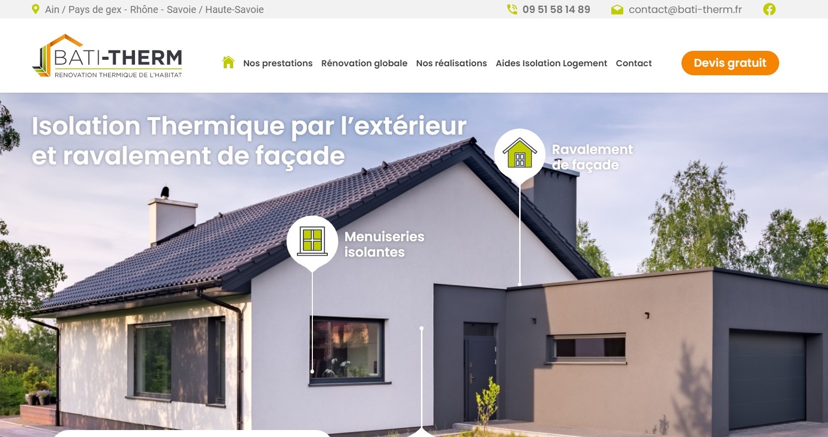  Bati-Therm – Rénovation thermique de l’habitat - Entreprise d’Isolation de Bourg-en-Bresse