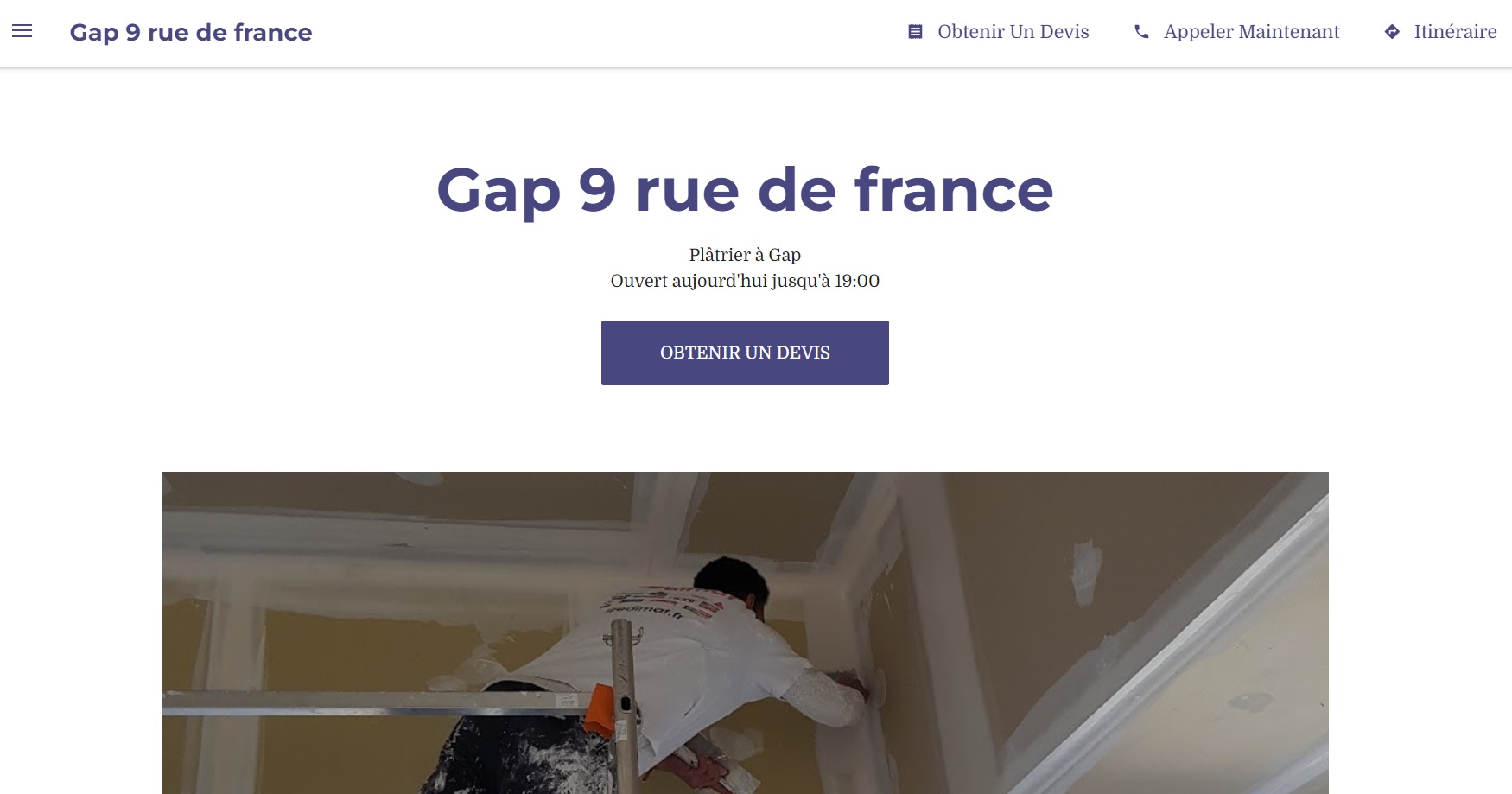 Gap 9 rue de France - Entreprises d’Isolation à Gap