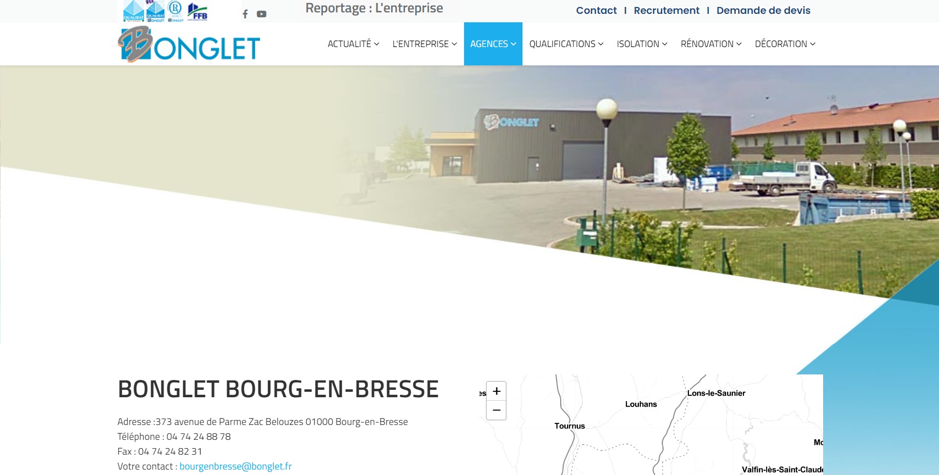  Bonglet Sa (SARL) - Entreprise d’Isolation de Bourg-en-Bresse