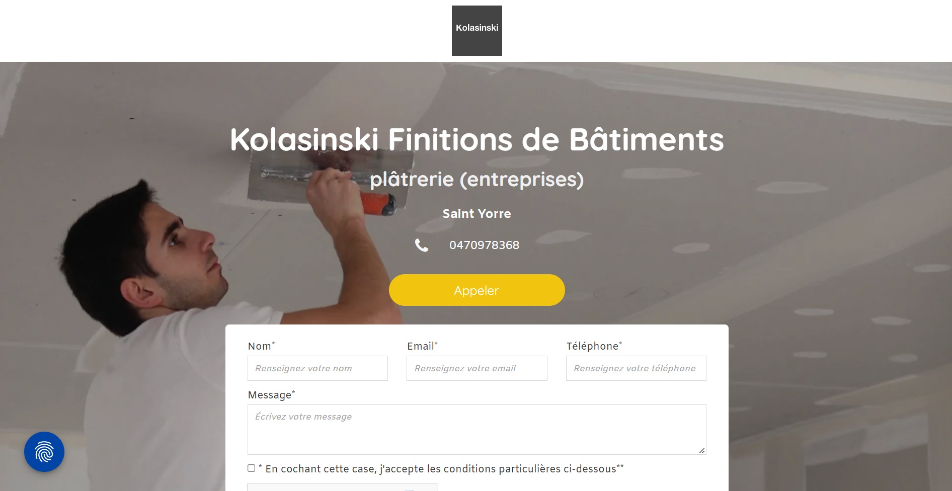  Kolasinski Finitions de Bâtiments - Entreprise d’Isolation à Moulins