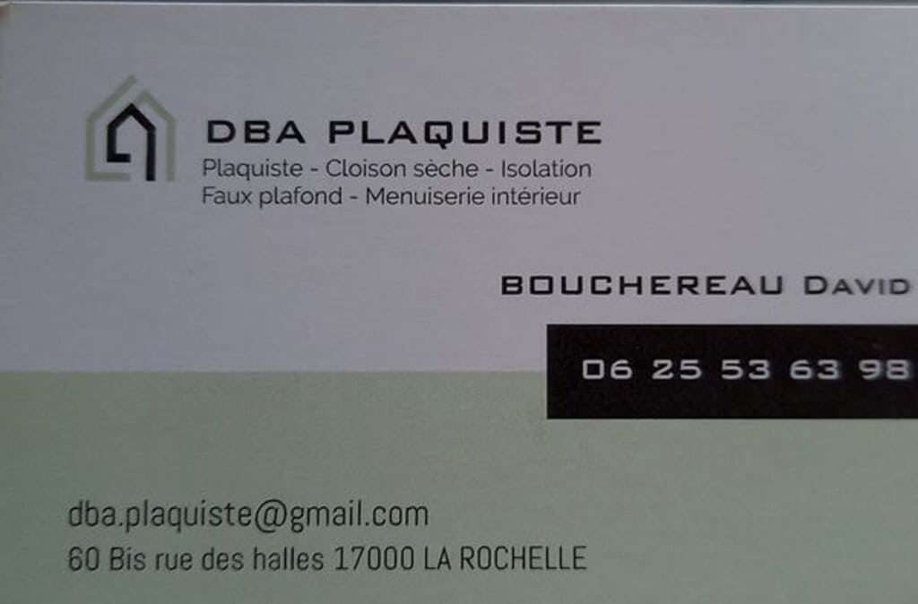 dba plaquiste - Entreprise d’Isolation à La Rochelle