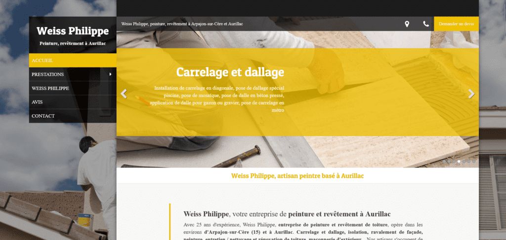 Weiss Philippe - Peinture et revêtement - Entreprise d’Isolation à Aurillac